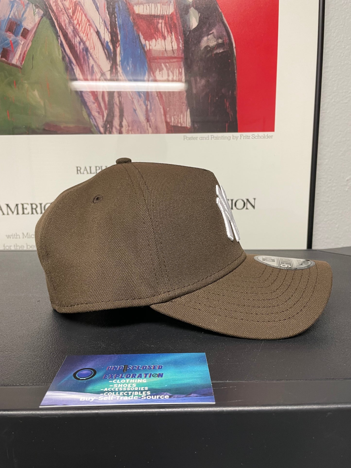New York Yankees brown hat