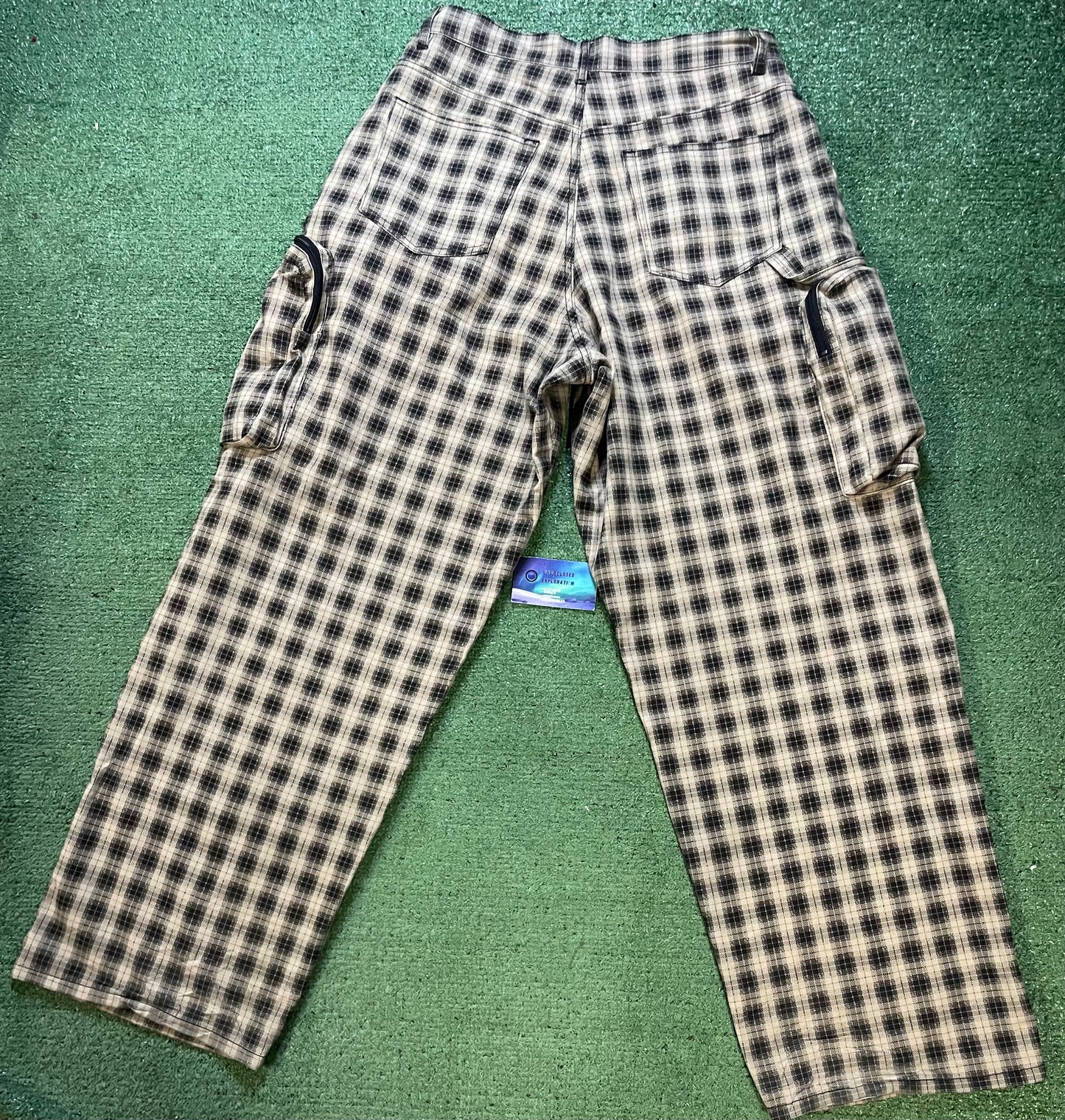 Gv Gallery plaid cargo pants