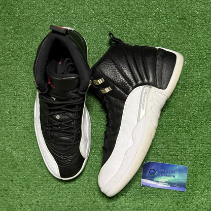 Jordan 12 Playoffs 9.5 Men/11 Women “Preowned”