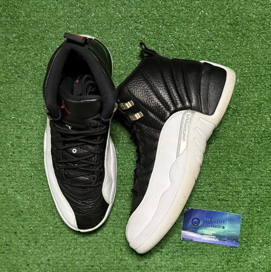 Jordan 12 Playoffs 9.5 Men/11 Women “Preowned”