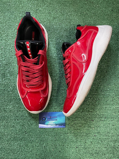 Prada America cup red size 10men/11.5women
