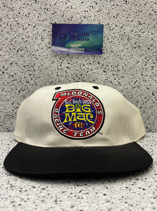 Vintage Big Mac Mdonalds Racing Hat