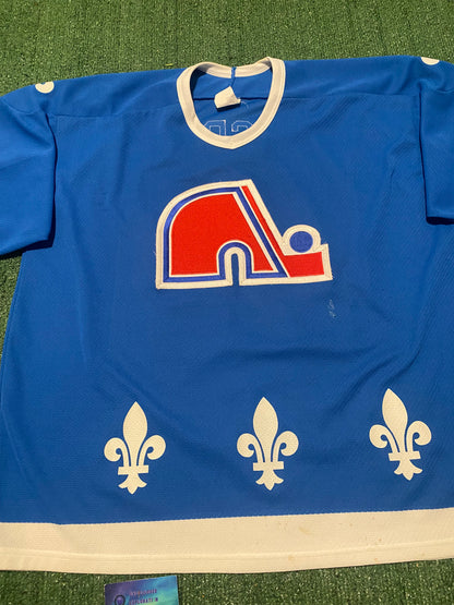 Vintage Peter Forsberg Quebec Nordiques Hockey Jersey