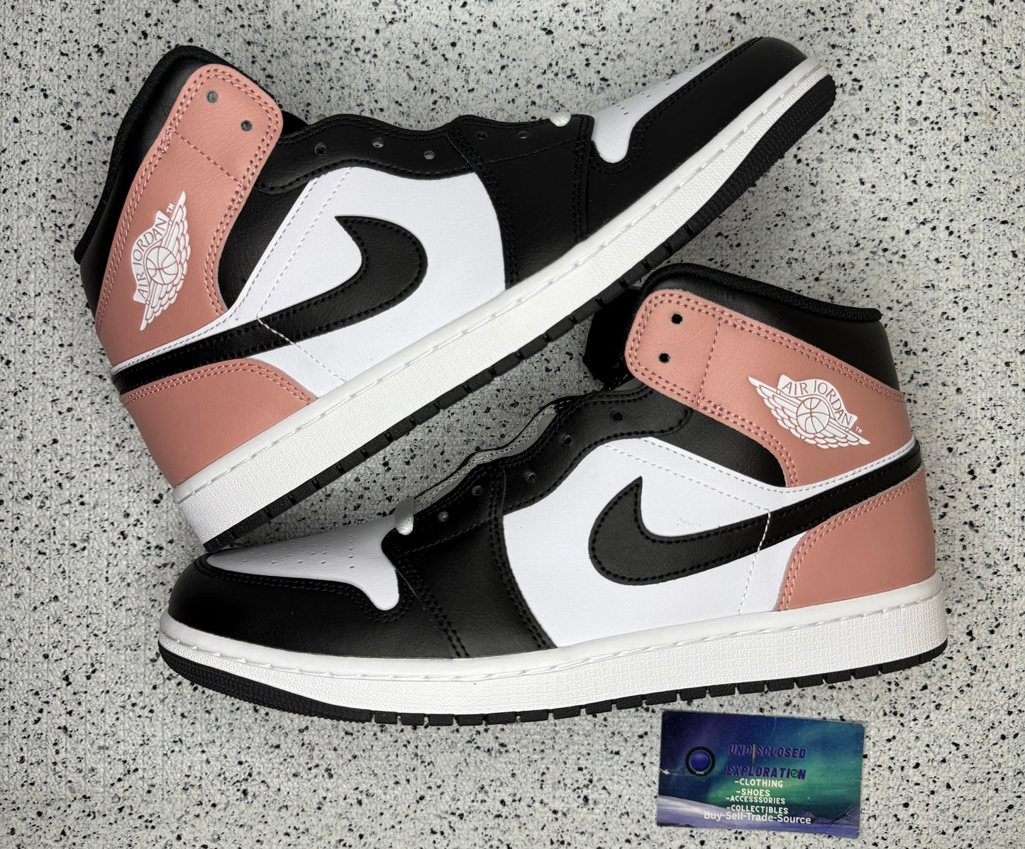 Jordan 1 Mid Rust Pink