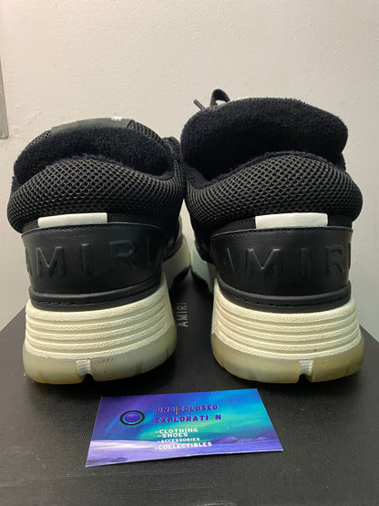 Amiri Ma-1 black and white sneaker size 12men/13.5women EU 45