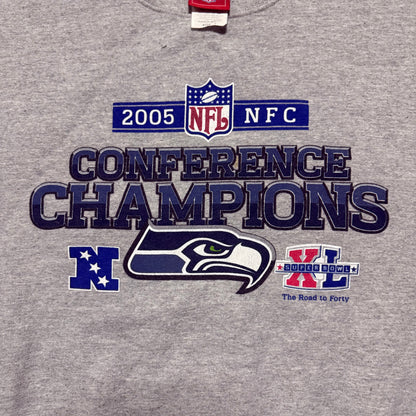 Vintage Seattle Seahawks 2005 Conference Champs Crewneck