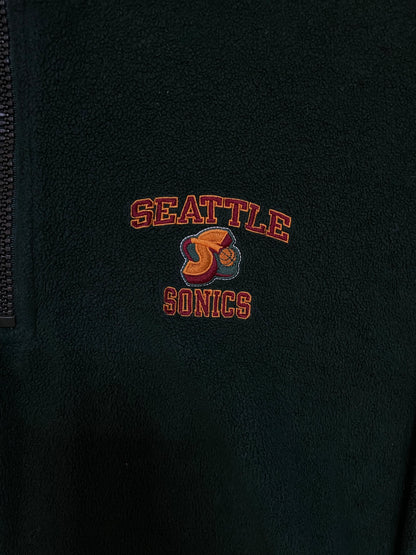 Vintage 1990s Seattle Sonics champion quarter zip
