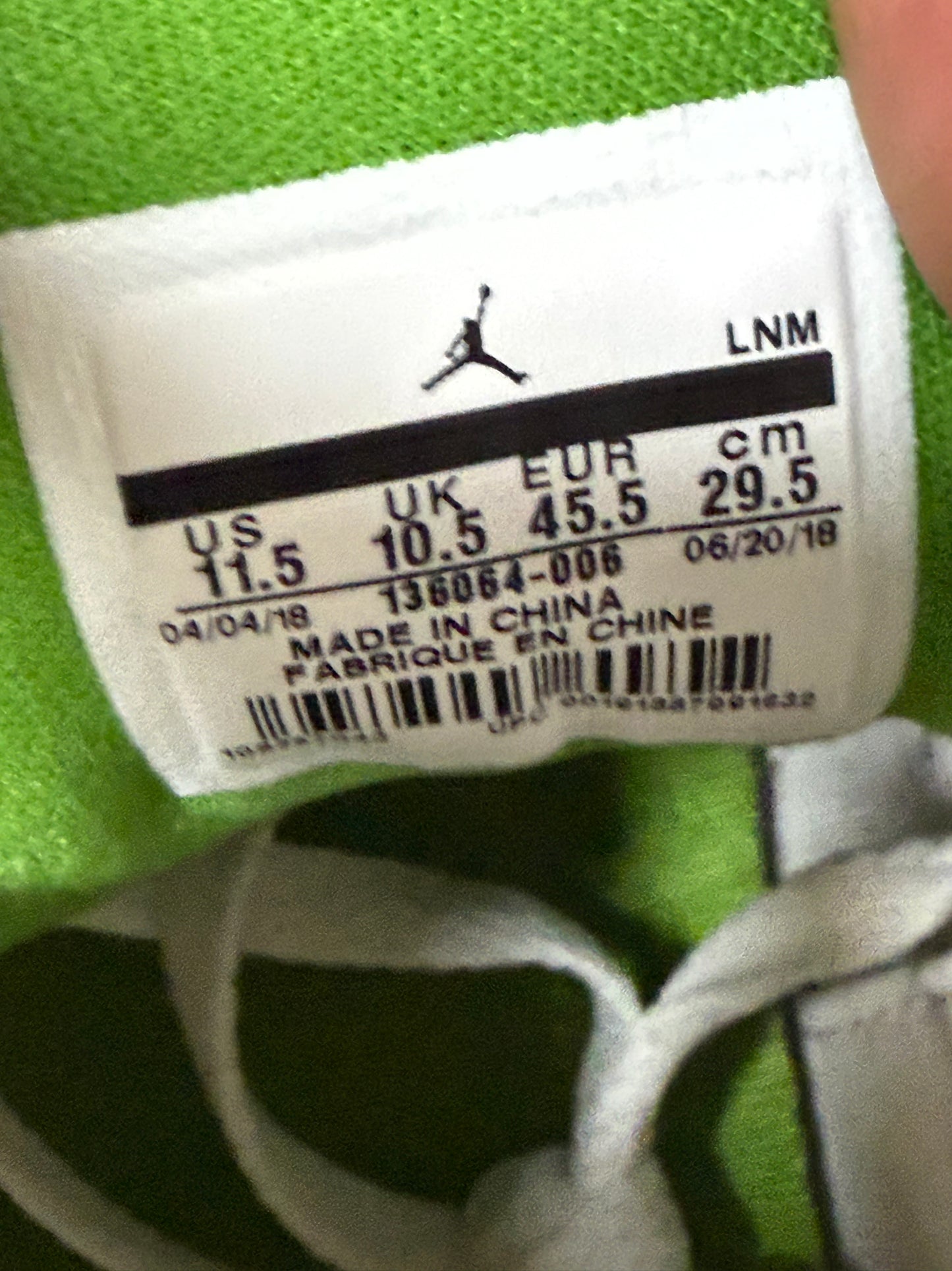 Jordan 3 Chlorophyll