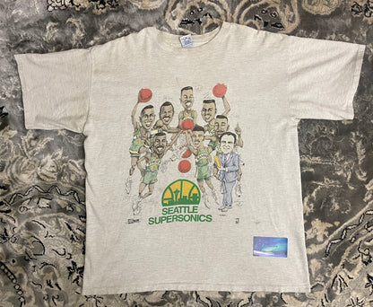 Vintage Seattle SuperSonics Lottery Shirt