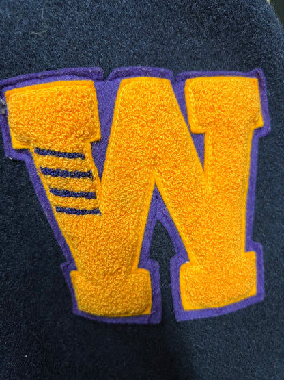 Vintage 1980s UW University of Washington varsity jacket