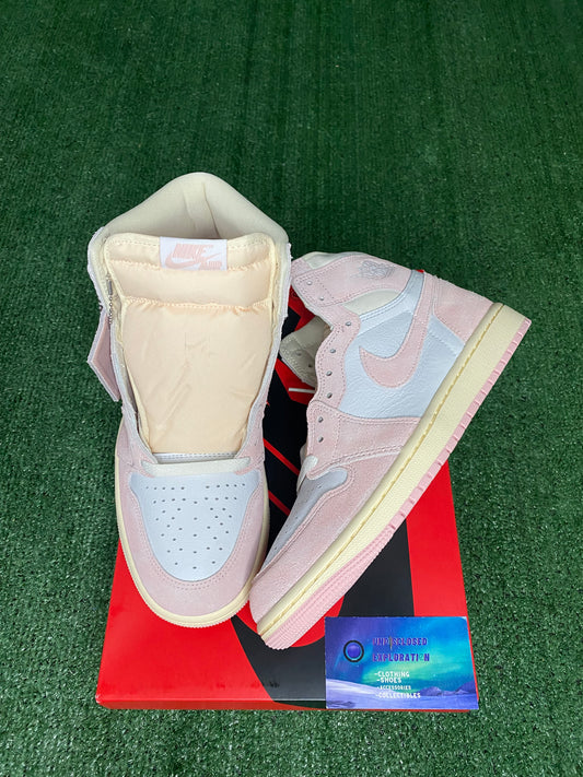 Jordan 1 high washed pink