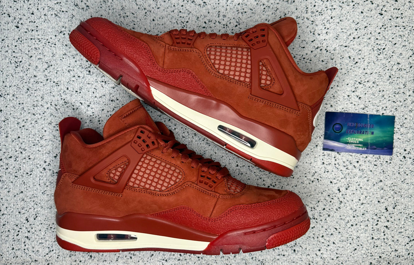 Jordan 4 Brick By Brick 9 Men/10.5 Women “Preowned”