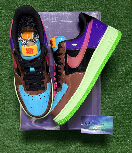 Nike Air Force 1 Undefeated Pink Prime 9.5 Men/11 Women “Preowned”