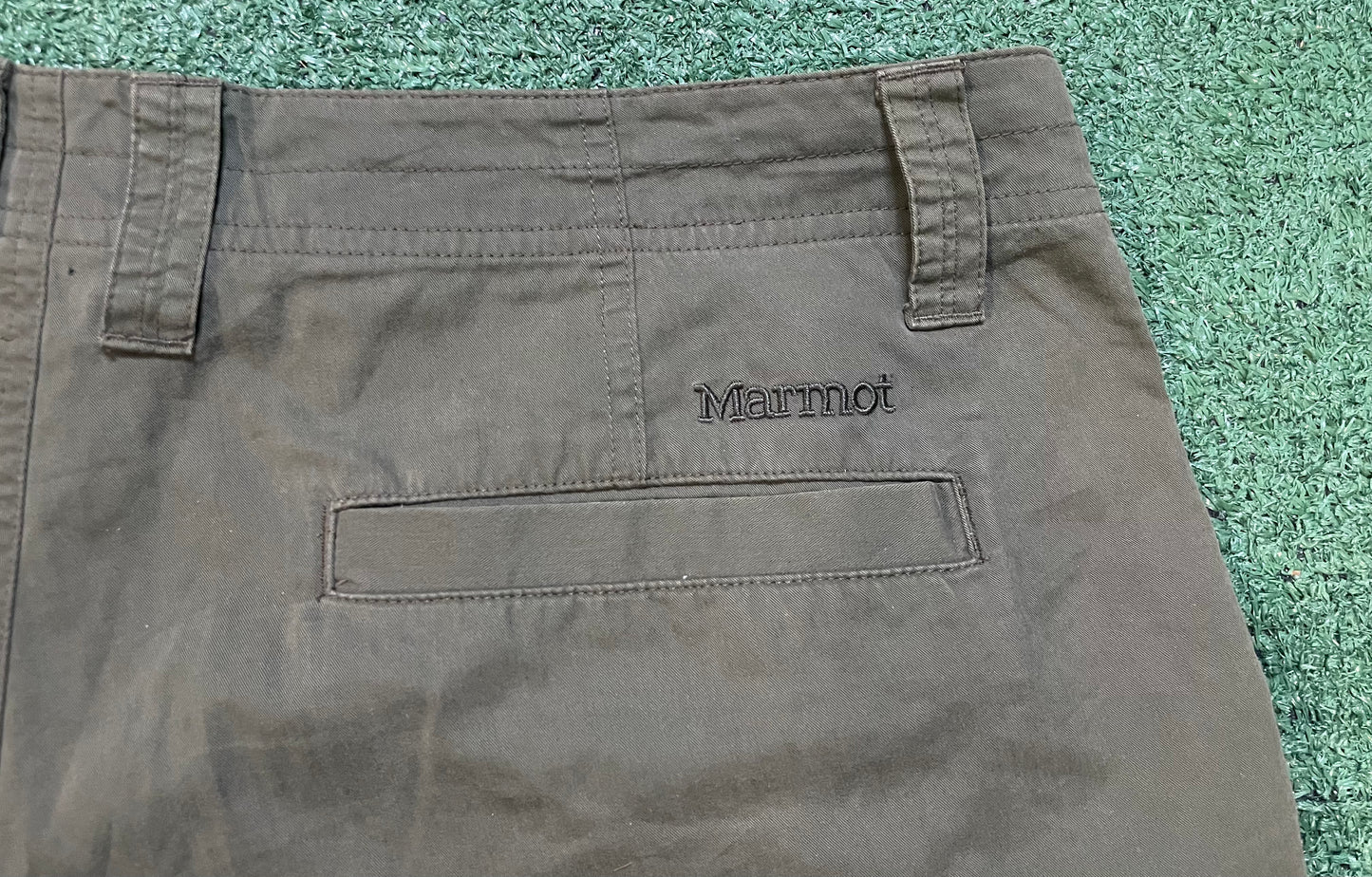 Marmot olive cargo shorts