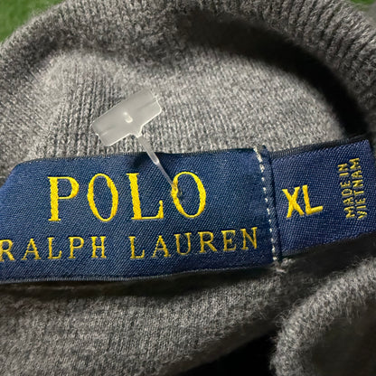 Polo Ralph Lauren Quarter Zip Fleece Grey