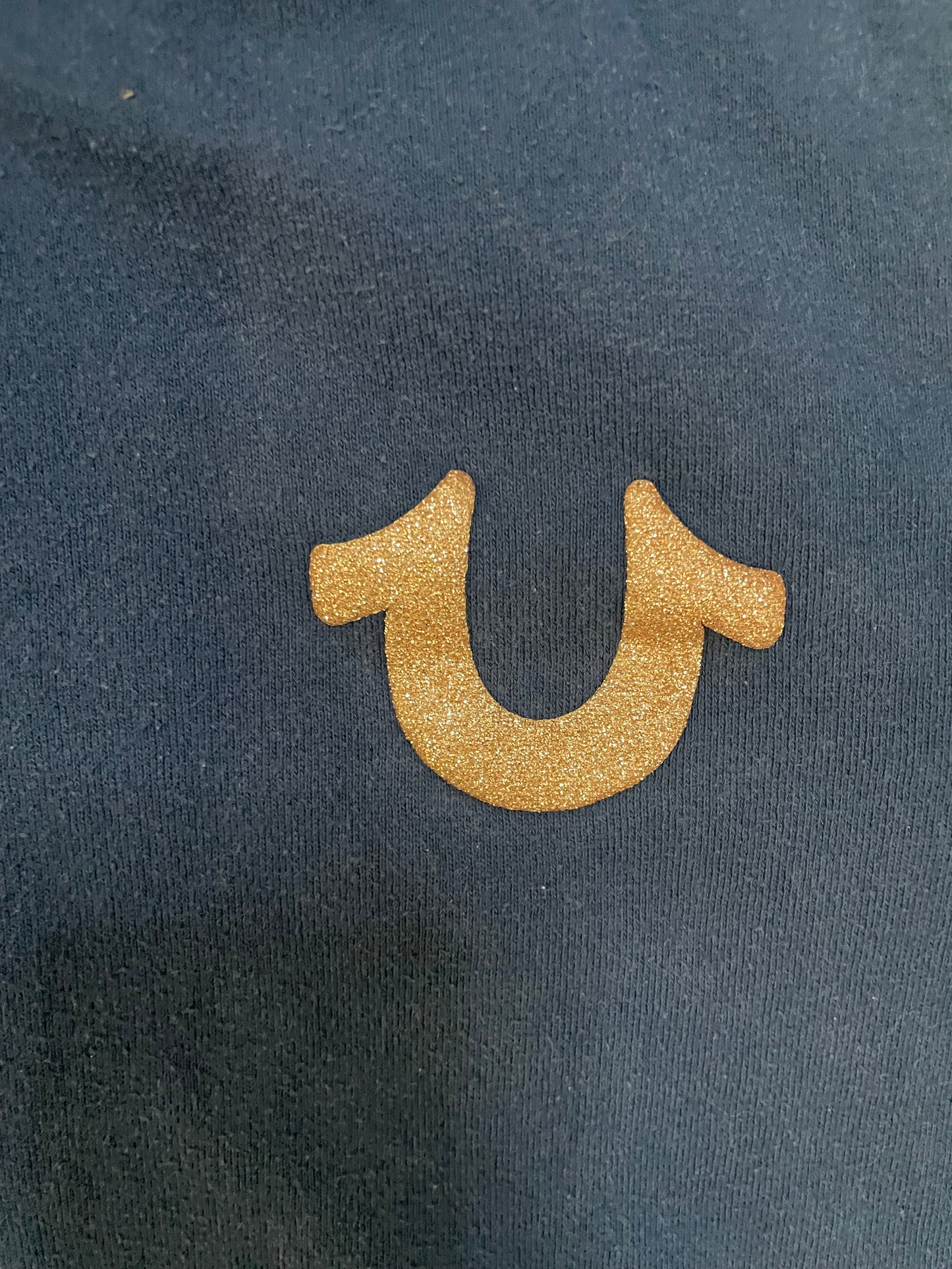 True Religion navy blue crafted with pride hoodie