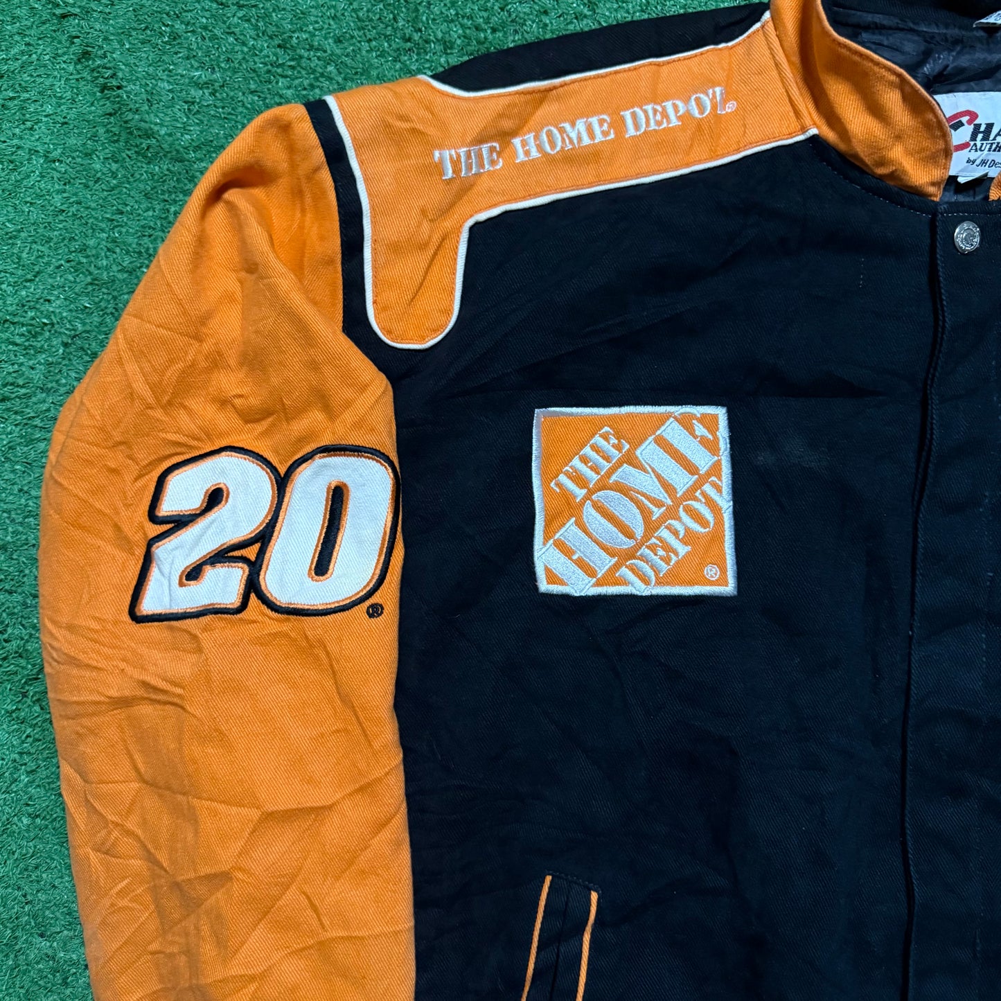 Vintage Tony Stewart Home Depot Nascar Jacket