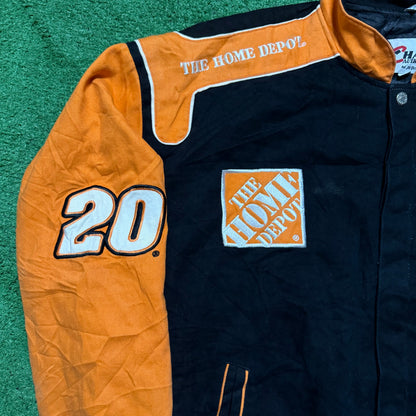 Vintage Tony Stewart Home Depot Nascar Jacket