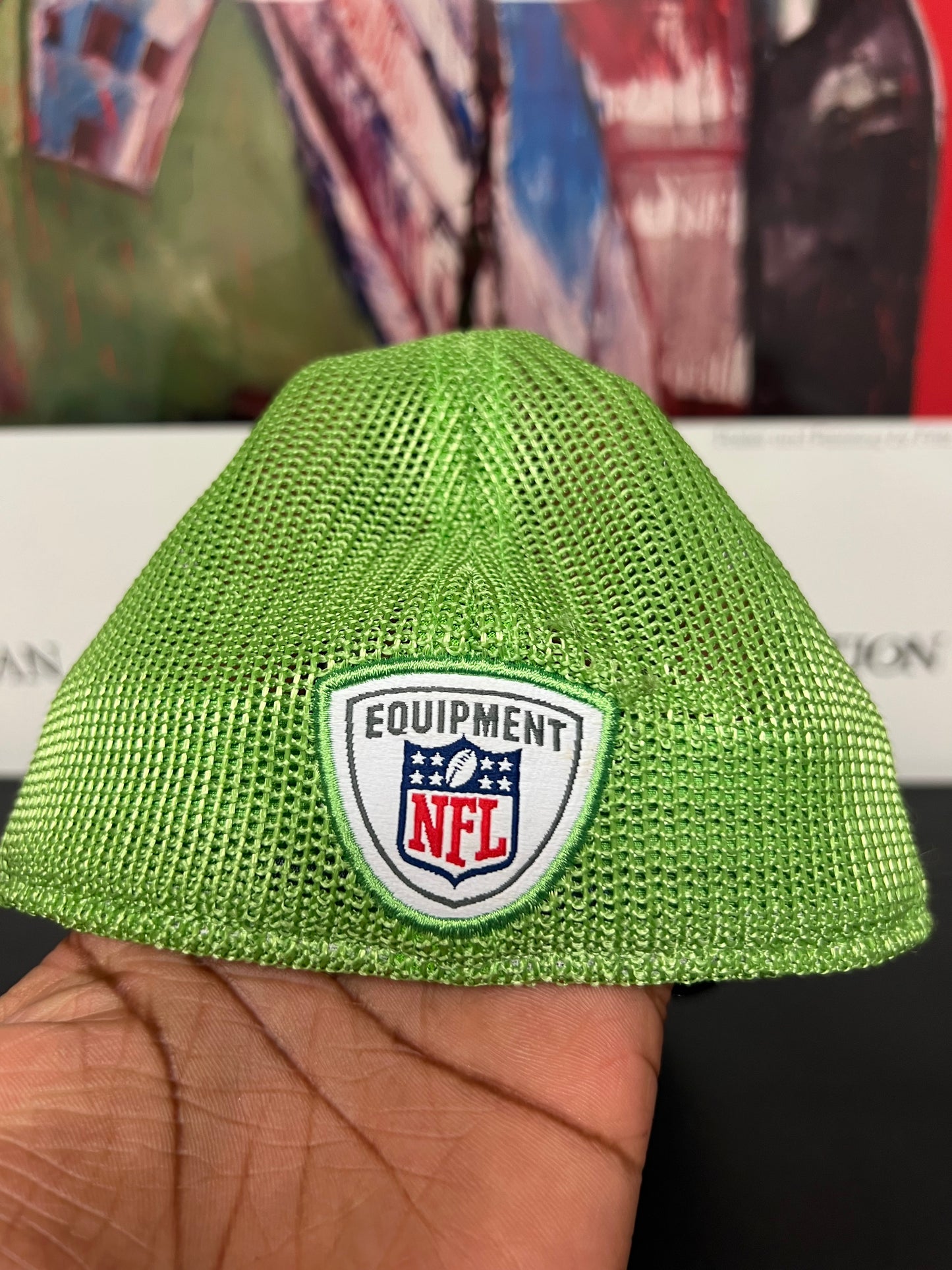 Seattle Seahawks green Reebok mesh hat
