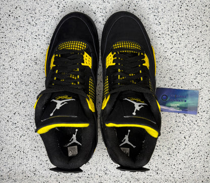 Jordan 4 Thunder 10 Men/11.5 Women “Preowned”
