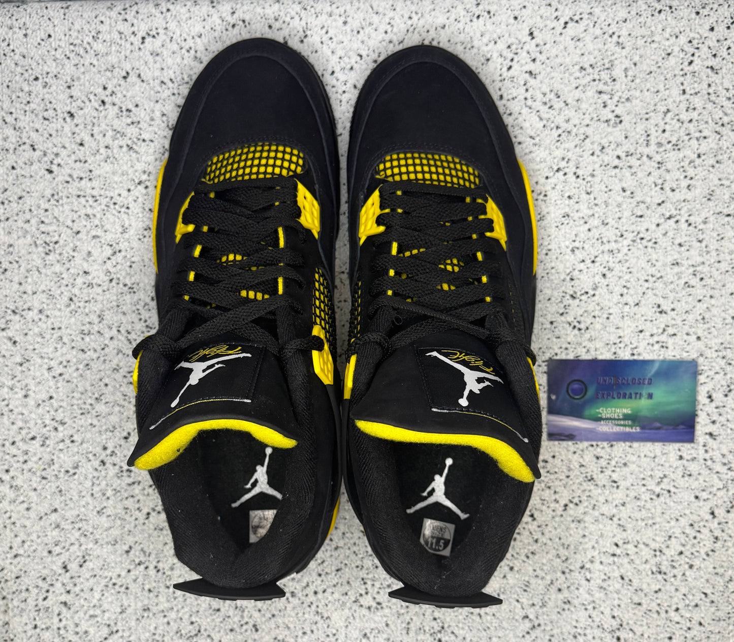 Jordan 4 Thunder 11.5 Men/13 Women “Preowned”