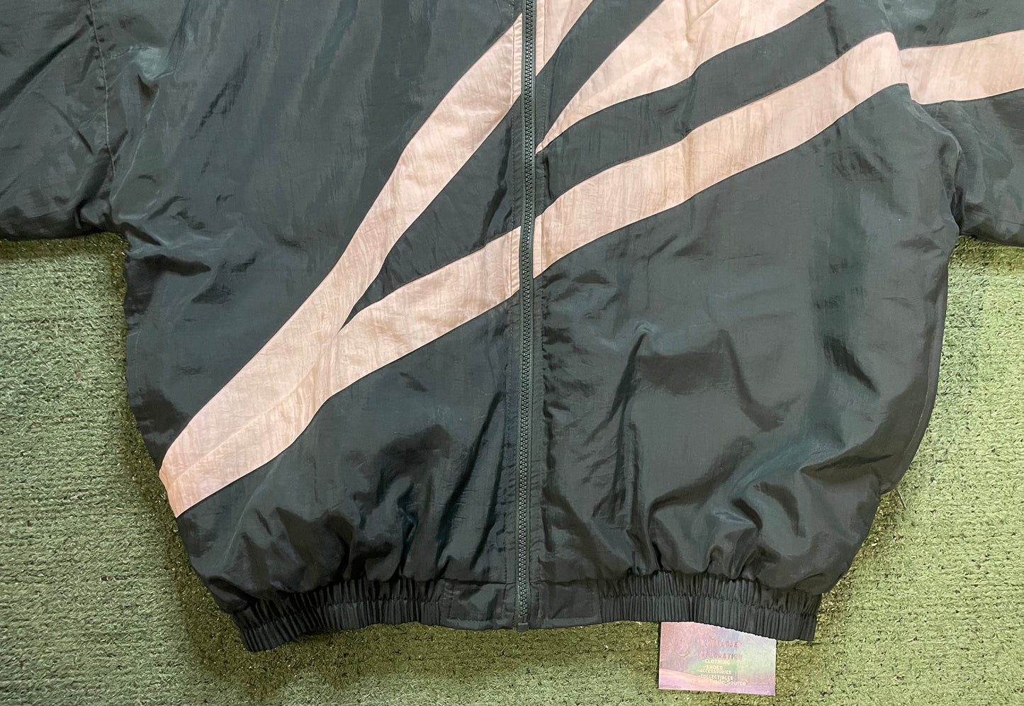 Vintage 1990s Umbro white and green jacket