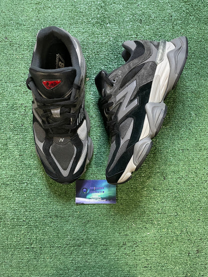New Balance 9060 black castlerock grey size 11men/12.5women