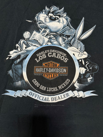 Vintage Harley Davidson Looney Tunes Shirt