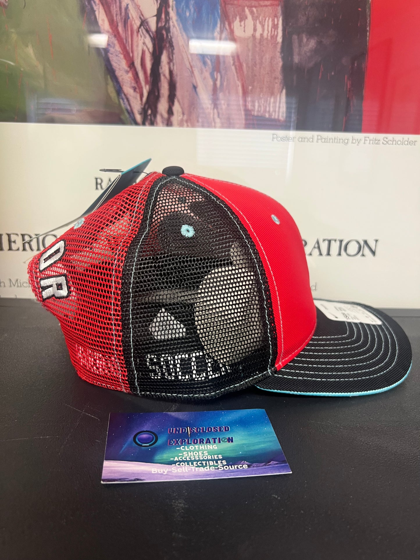 Nike Doernbecher black and red hat