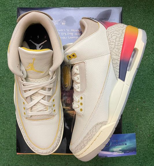 Jordan 3 J Balvin Medellín Sunset