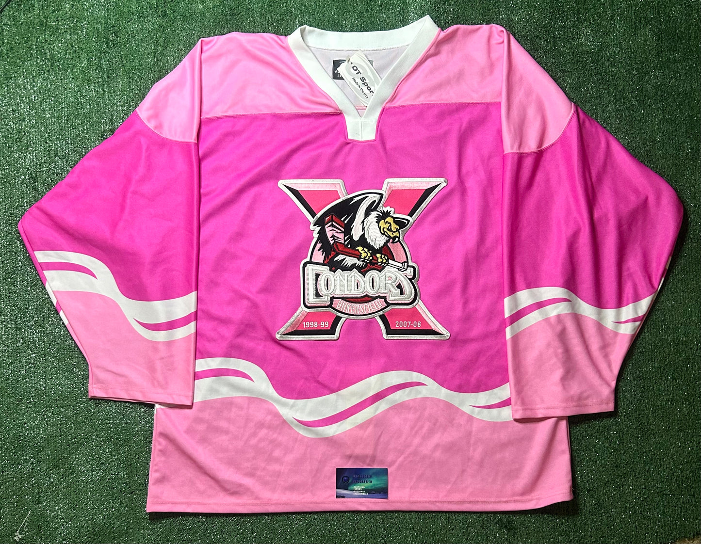 Pink Bakersfield Condors Hockey Jersey