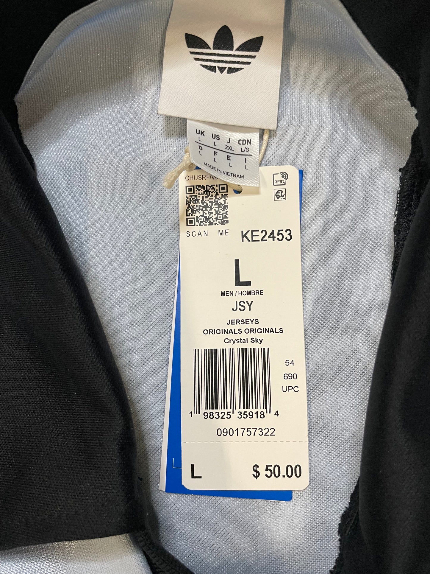 Adidas Archive Collar Engineered white Jersey
