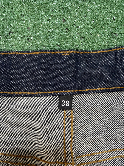 Basketcase gallery denim leopard jean shorts