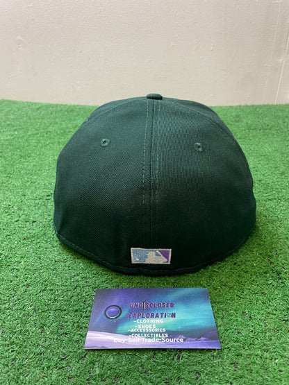 Seattle Mariners Kelly green 20th anniversary fitted new era hat