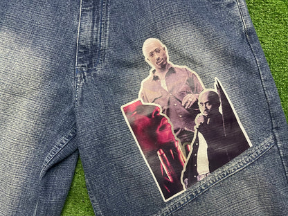 Vintage Tupac Makaveli Jorts