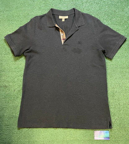 Burberry grey polo