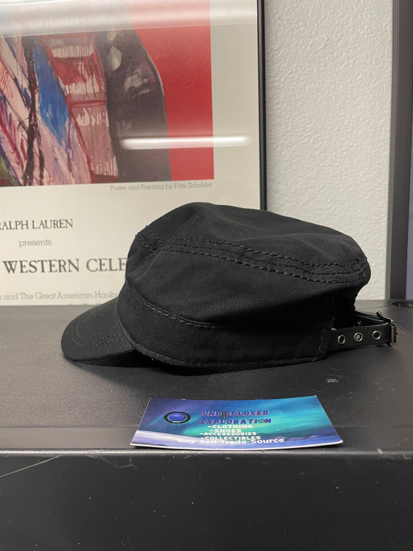 Vintage 2000s Affliction triple cross cadet hat