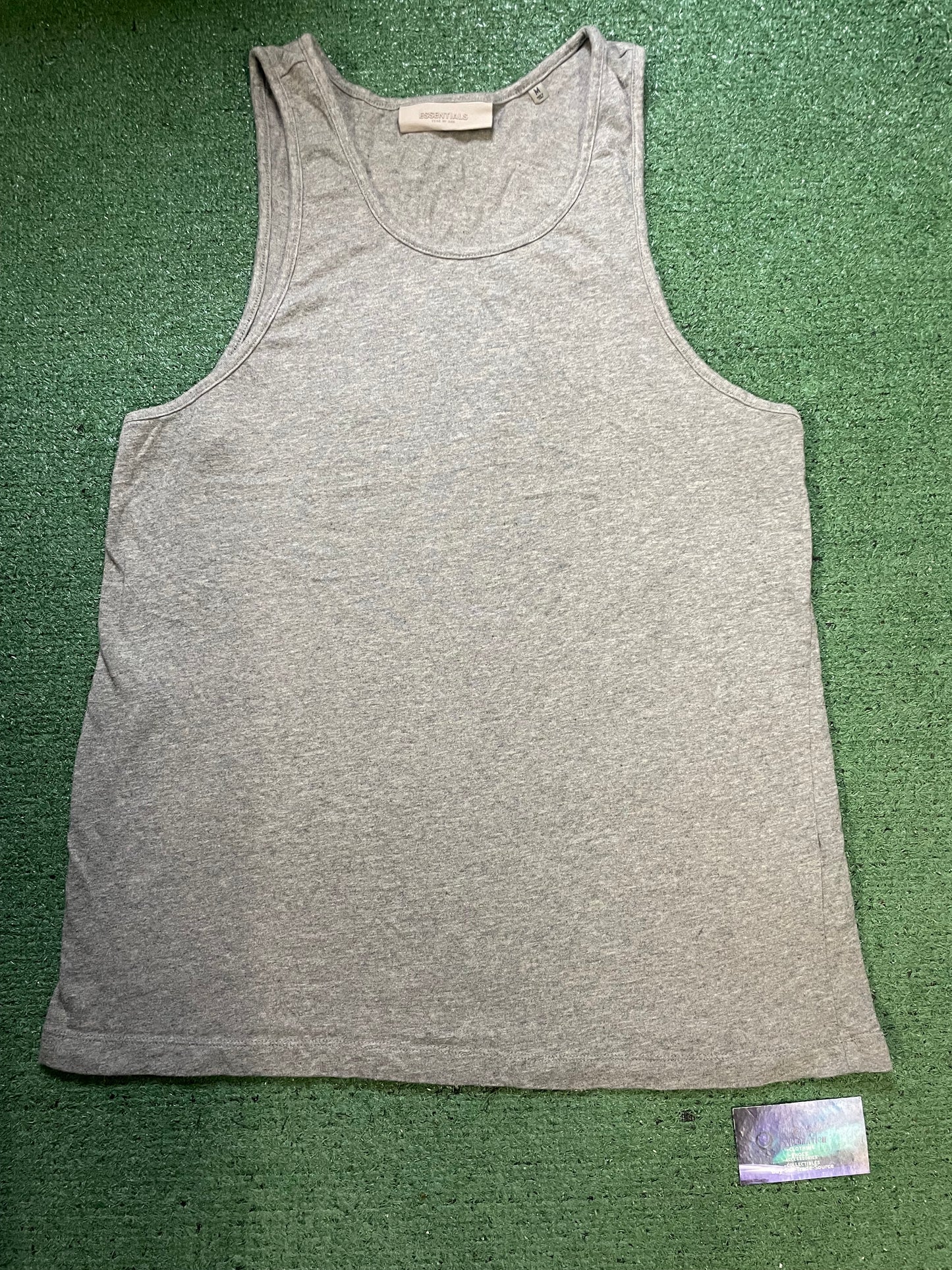 Essentials Fear Of God grey tank top