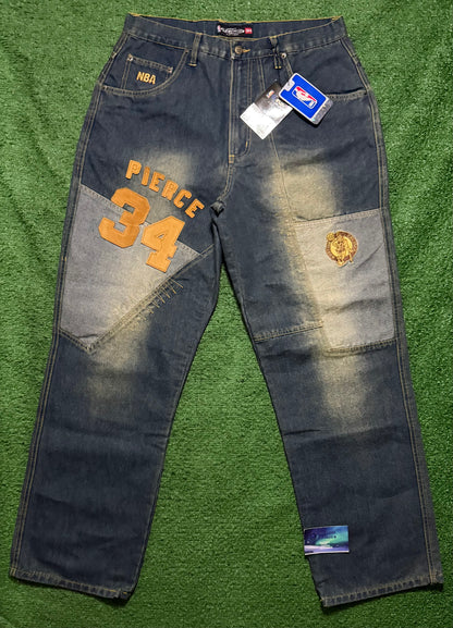 Vintage Paul Pierce Celtics NBA Jeans UNK