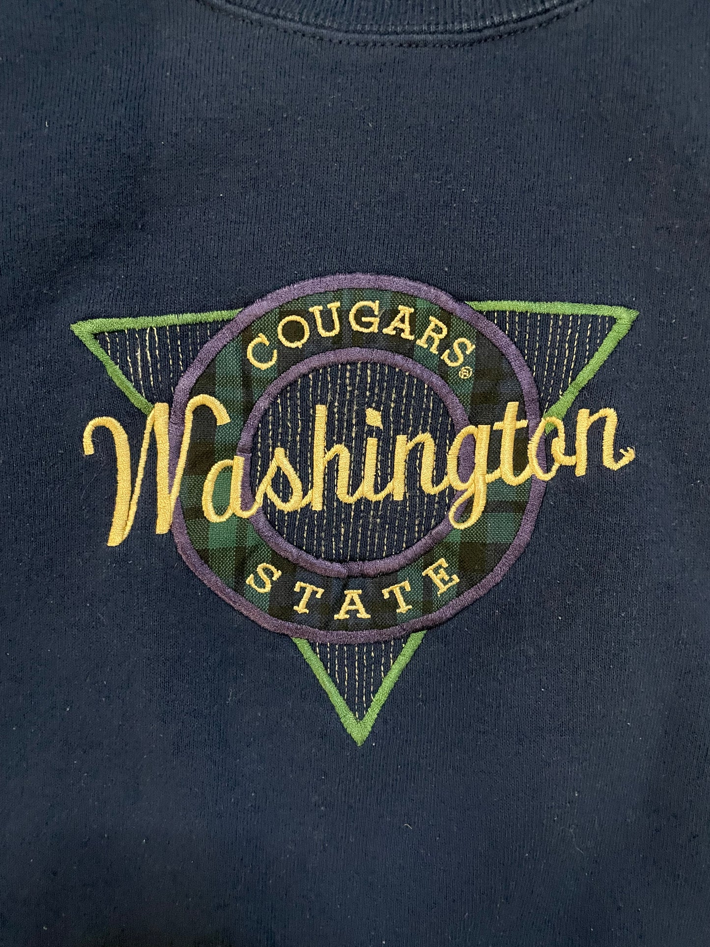 Vintage 1990s cougars Washington state WSU Washington state cougars crewneck