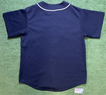Vintage 1990s Seattle Mariners navy and blue jersey