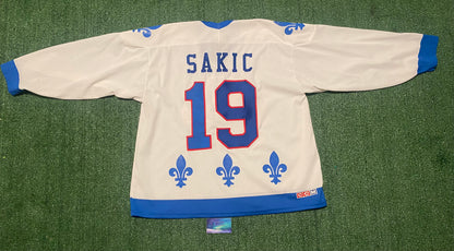 Vintage Joe Sakic Quebec Nordiques Jersey