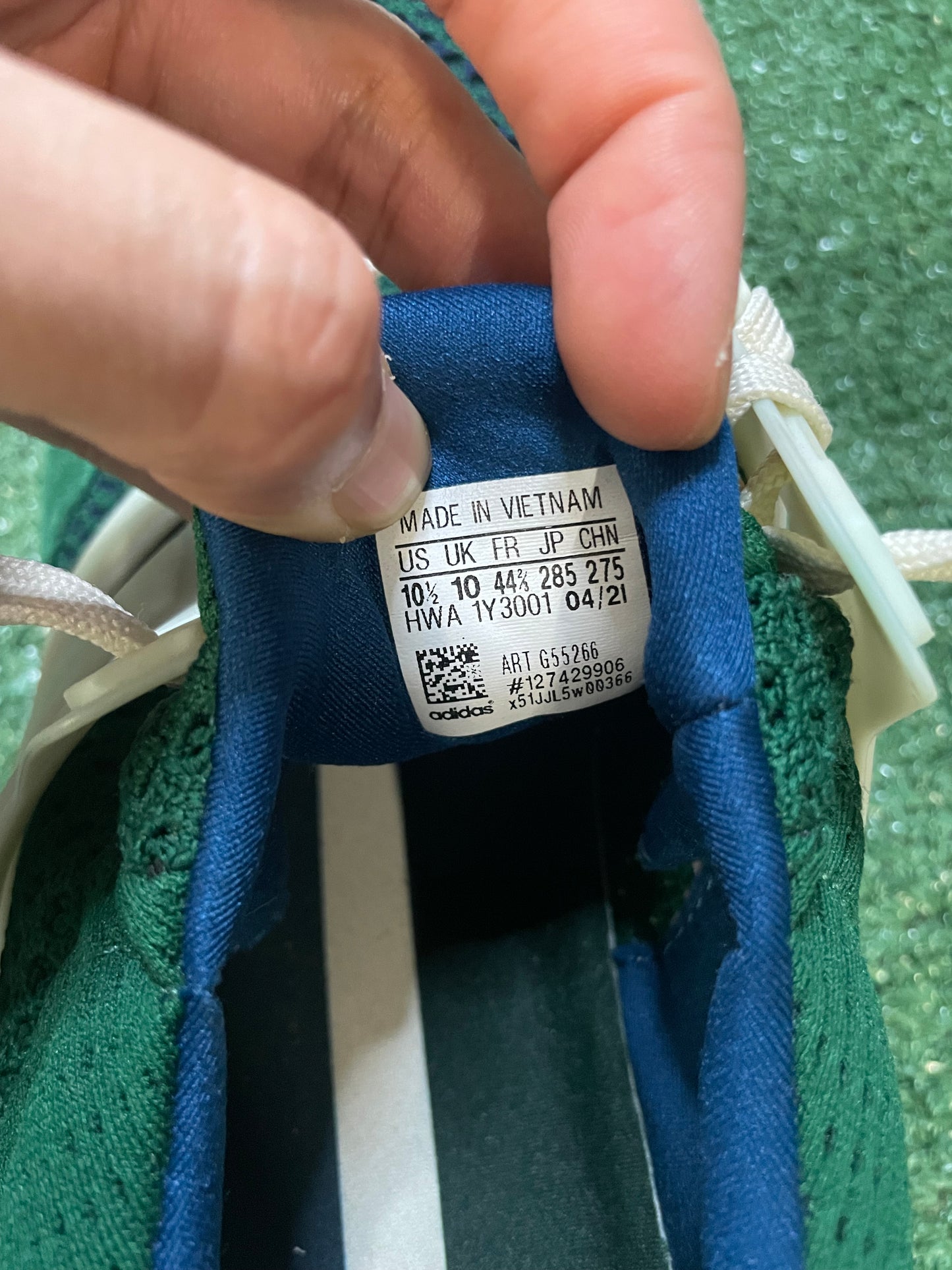 Adidas ultraboost 4D X packer shoes consortium green size 10.5men/12women