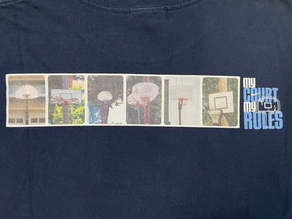 Vintage 2000s Nike my court my rules tee