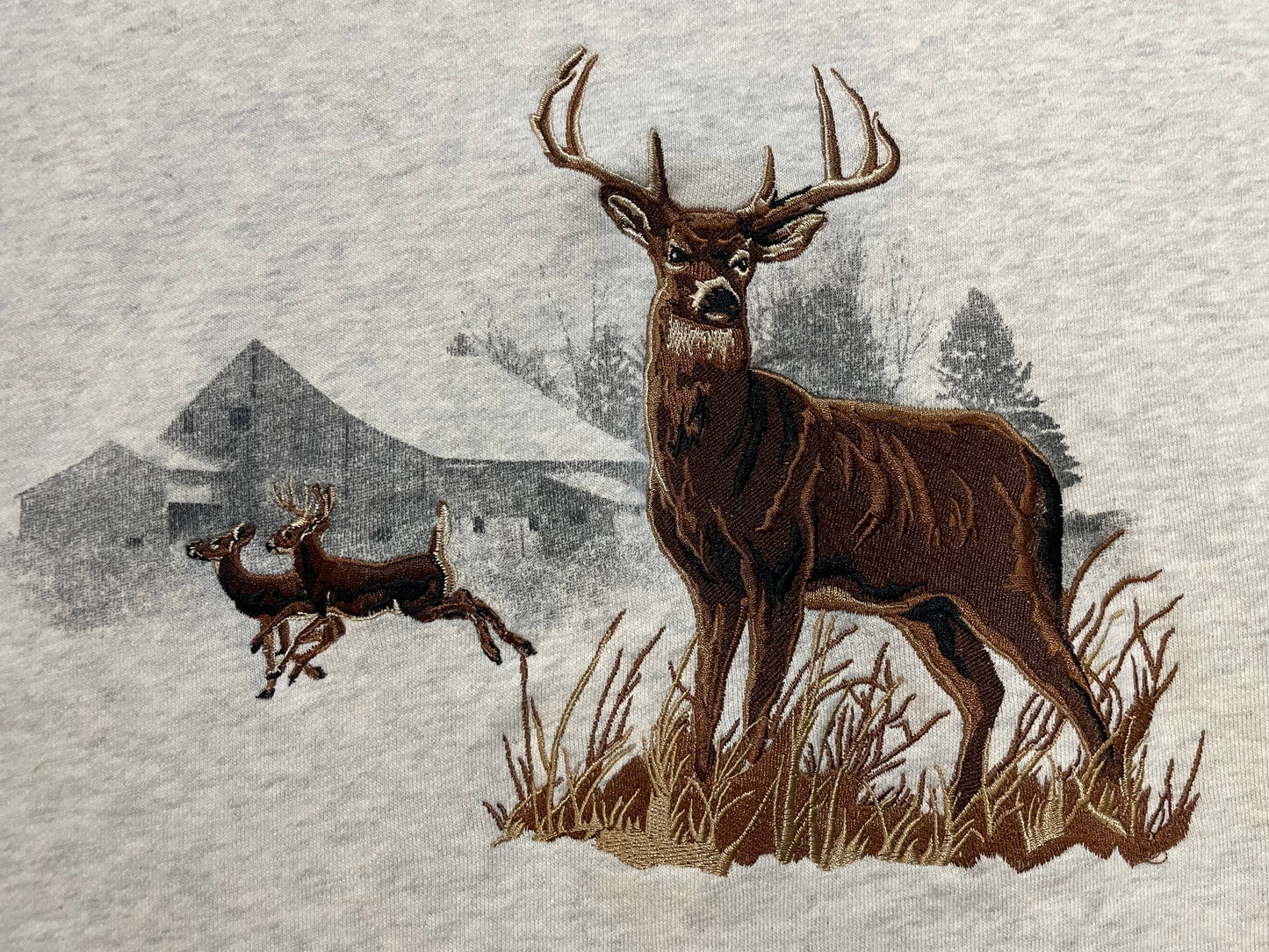 Vintage Deer nature crewneck