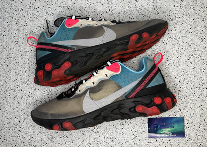 Nike React Element 87 Blue Chill 12 Men/13.5 Women “Preowned”