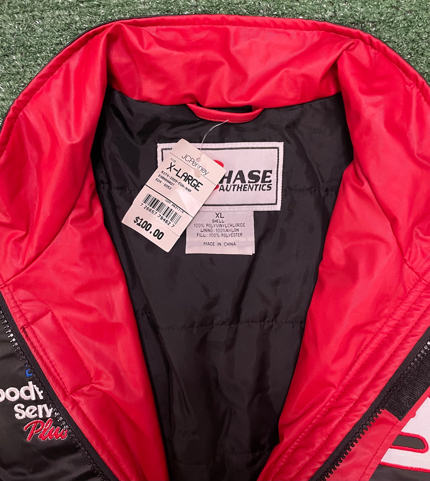 Vintage 1990s Dale Earnhardt NASCAR racing Goodwrench Service jacket