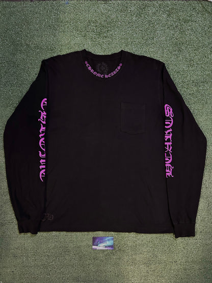 Chrome hearts neck logo longsleeve