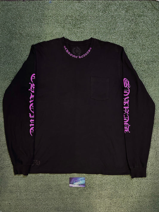 Chrome hearts neck logo longsleeve