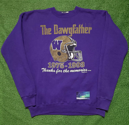 Vintage Washington Huskies The Dawgfather Crewneck